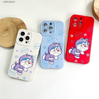 Realme 10 9 9i 8 8i 6i 5 5S 5i Pro Plus Pro+ 4G 5G เคสเรียวมี สำหรับ Doraemon เคส เคสโทรศัพท์