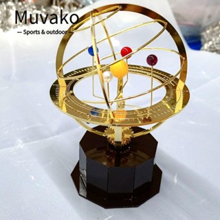 Muvako โมเดลดาวเคราะห์ ระบบสุริยะ หมุนได้ พลังงานแสงอาทิตย์ สําหรับตกแต่งอีสเตอร์