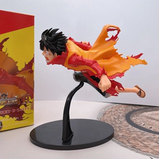 ฟิกเกอร์ One Piece Fighting Luffy King Top Decisive Battle Yellow Clothing Fly Up บรรจุกล่อง สําหรับตกแต่ง