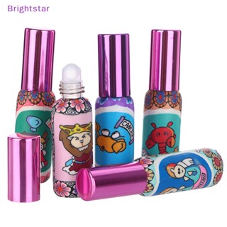 Brightstar ขวดลูกกลิ้ง หลากสี แบบพกพา 9 มล. สําหรับเดินทาง ใหม่