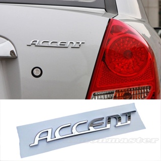 สติกเกอร์ตราสัญลักษณ์ ABS ด้านหลังรถยนต์ สําหรับ Hyundai Accent 1 ชิ้น