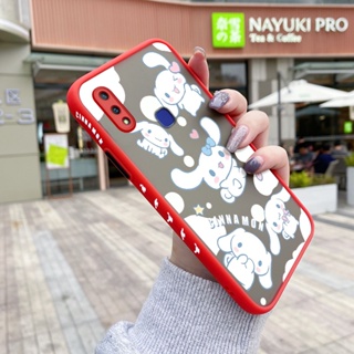 สําหรับ VIVO V11i Z3 Z3i เคสการ์ตูน Laurel Dog รูปแบบ ขอบสี่เหลี่ยม ดีไซน์ใหม่ กันกระแทก ฝ้า ใส เคสโทรศัพท์แข็ง