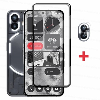 2in1 Tempered Glass For Nothing Phone (2) 6.7inch 5G A065 nothing2 nothingTwo Camera Lens Film Screen Protector HD Full Cover Protective Glass