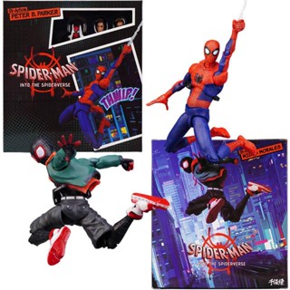 โมเดลฟิกเกอร์ Marvel Spider Man Across the Spider Verse Marvel legends Venom Miles Morales Peter Parker ของเล่นสําหรับเด็ก