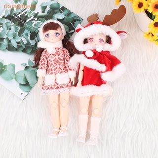 [risingmeup] ตุ๊กตาอนิเมะ BJD ขยับข้อต่อได้ 20 ข้อต่อ 30 ซม. 12 นิ้ว สําหรับแต่งหน้า