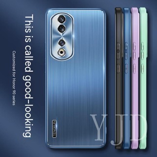 Yjd เคสโทรศัพท์ ขอบสเตนเลส กันกระแทก สําหรับ Honor 90 Pro