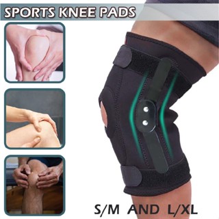 New Adjustable Double Metal Hinged Knee Brace Support Protection Arthritis Sport