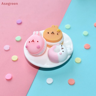 [Asegreen] โมเดลเค้ก คุกกี้ ขนมหวาน ขนาดเล็ก สําหรับตกแต่งบ้านตุ๊กตา 10 ชิ้น