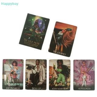 &lt;Happybay&gt; การ์ดเกมกระดาน Wild Muse Oracle สําหรับครอบครัว ผู้เริ่มต้นขาย