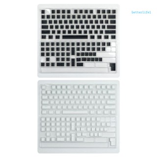 Btm ชุดปุ่มกดคีย์บอร์ด 129 คีย์ PBT OEM Profile สําหรับ Cherry Mx Mechanical Keyboard พร้อมชั้นโปร่งแสง