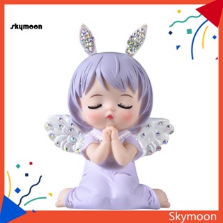 Skym* แดชบอร์ดเรซิ่น ลายการ์ตูนนางฟ้า ไม่จางหาย สําหรับตกแต่งบ้าน รถยนต์