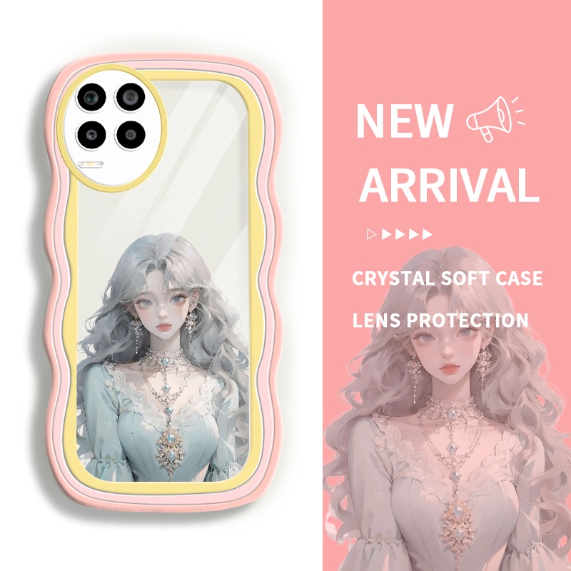 JBIMA SoftCase สําหรับ Realme 8 Pro 8 4G 8i Narzo 50 สําหรับRealme 8 5G 8s V13 Q3i Narzo 30 ปลอกLigh