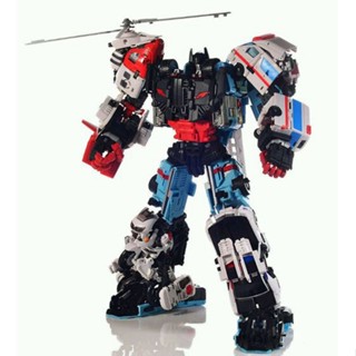 Transformation 5 In 1 Defensor Yes Model  YM-17 YM17 Vulcan Hot Spot  KO Action Figure Robot Model Collection Deformed Toys