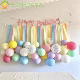 Somedayzl กระดาษเครป แฮนด์เมด DIY สําหรับตกแต่งสถานที่ งานแต่งงาน งานเลี้ยงวันเกิด สตรีมเมอร์