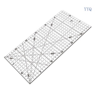 Yys ไม้บรรทัดอะคริลิคใส ขนาด 30x15 ซม. สําหรับวาดภาพ เครื่องเขียนนักเรียน