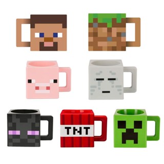 Minecraft แก้วน้ํา PVC ลาย Enderman TNT ของเล่น ของขวัญ สําหรับผู้ใหญ่ และเด็ก