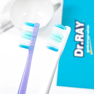 [ซื้อ 1 แถม 1] Dr.ray Super Clean Ultra Soft [D56-T] แปรงสีฟันนุ่มพิเศษ Ultra Soft.