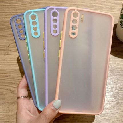 เคส OPPO A91 / A31 / A92 เคสออปโป้ ขอบสีผิวด้าน เคสกันกระแทก TPU Case