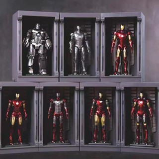 โมเดลฟิกเกอร์ Marvel Iron Man MK1-7 ขนาด 12 ซม. ของเล่นสําหรับเด็ก