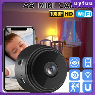 Uytuu A9 Night Vision Hd Mini Wifi Camera 1080p Full Hd A9 Mini Night Camera Version กล้อง Wifi Micro เครื่องบันทึกเสียงไร้สาย Ip Video Surveillance Camcorders