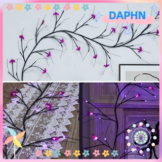 DAPHS โคมไฟ LED รูปต้นไม้จําลอง 1.8 เมตร สีดํา สําหรับตกแต่งฮาโลวีน