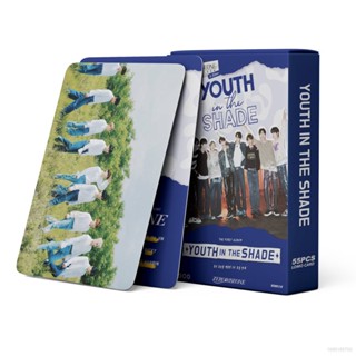 Jason การ์ดโลโม่ ZB1 ZEROBASEONE YOUTH IN THE SHADE Zhang Hao Ricky SEOK MATTHEW Sung Han-bin 55 ชิ้น ต่อชุด