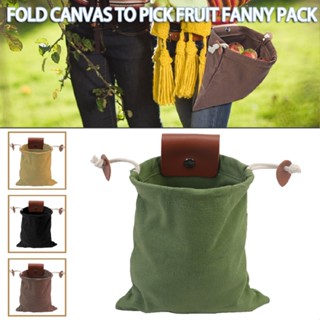 New Foraging Bag Fruit Picking Pouch Apples Berry Storage Garden Camping Tool