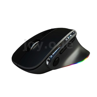 เมาส์ออปติคอล H5 2.4G โหมดคู่ 800-1200-2400DPI RGB 500mAh ออกแบบตามสรีรศาสตร์ สําหรับสํานักงาน เล่นเกม ทํางาน