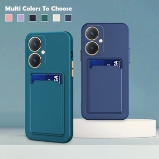 เคสโทรศัพท์ซิลิโคน TPU แบบนิ่ม กันกระแทก สีพื้น สําหรับ Vivo Y27 4G 5G VivoY27 2023