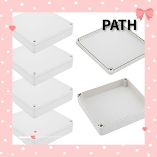 PATH กล่องพลาสติก ABS สีขาว สําหรับโมดูลเครื่องดนตรี DIY