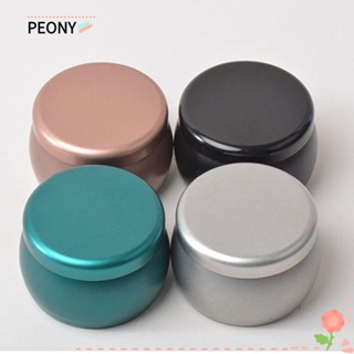 PEONYPAVILION ขวดโหลอลูมิเนียมดีบุก แบบรีฟิล สําหรับใส่เทียน ครีมบาล์ม