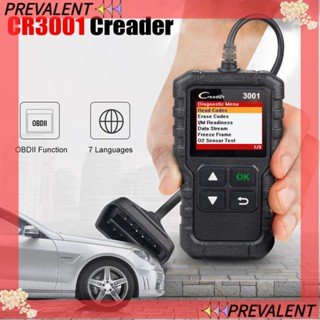 PREVA เครื่องอ่านโค้ด หลายภาษา X431 Full OBDII Creader 3001
