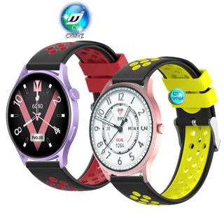 Kieslect Lora 2 สายซิลิโคน สําหรับ Kieslect Lora 2 Lady Smart Watch strap Sports wristband Kieslect Lora strap