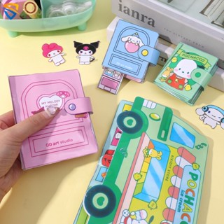 SANRIO หนังสือของเล่นบีบกด รูปการ์ตูน Melody Cinnamoroll Pochacco แฮนด์เมด DIY ช่วยบรรเทาความเครียด สําหรับเด็ก