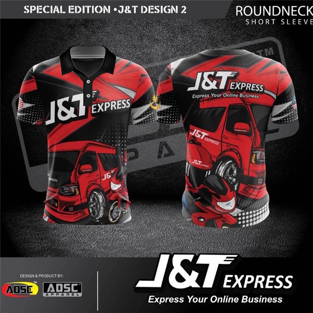 [พร้อมส่ง] ใหม่ เสื้อโปโลแขนสั้น ลาย j&t muslimah สําหรับผู้ชาย 2023