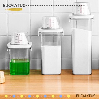 EUTUS ใหม่ น้ํายาซักผ้า พลาสติกใส อเนกประสงค์