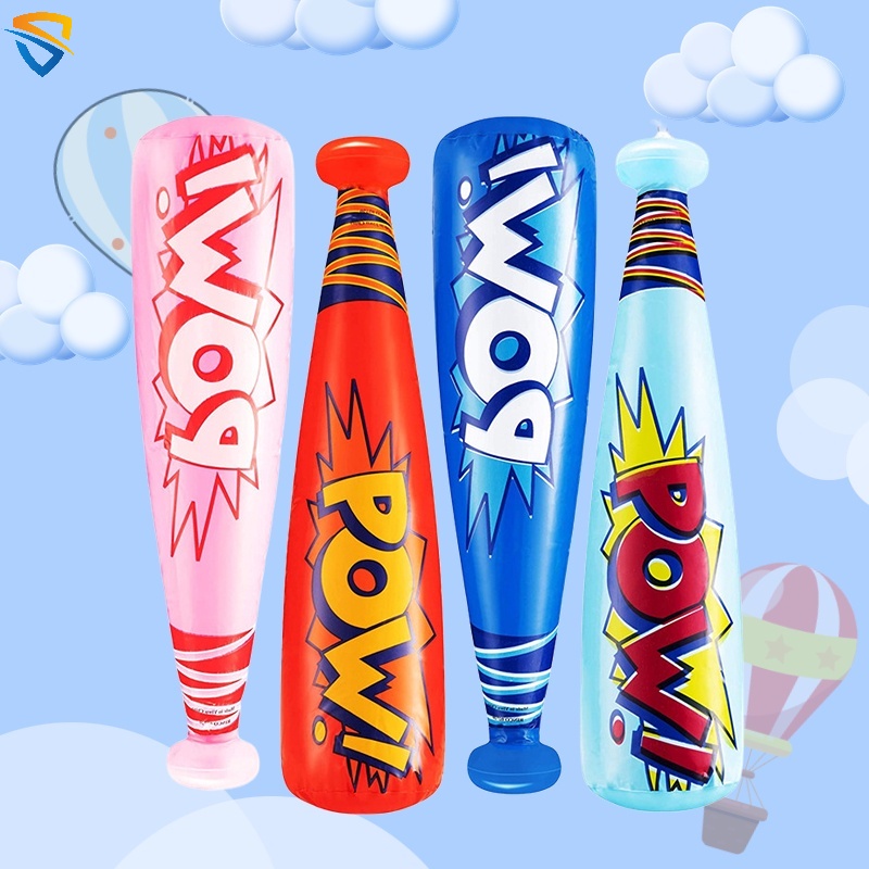 ไม้เบสบอลเป่าลม PVC แบบหนา ขนาดใหญ่ คุณภาพสูง ของเล่นสําหรับเด็ก