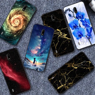 เคสโทรศัพท์มือถือ พิมพ์ลายดอกไม้ สําหรับ Nokia C2 2020 5.7 นิ้ว