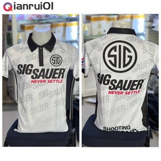 (Qianrui01)เสื้อกีฬาสำหรับนักกีฬายิงปืน Sig Sauer ทักถามไซส์ทางแชทค่ะ สินค้าหมดไวมาก