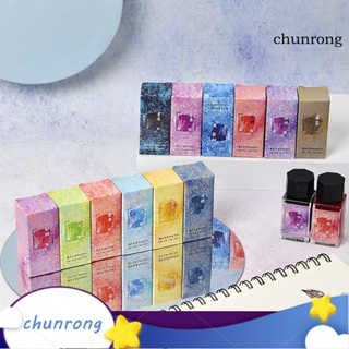 Chunrong หมึกปากกา 18 มล. สีสันสดใส สําหรับเขียน ทําความสะอาด