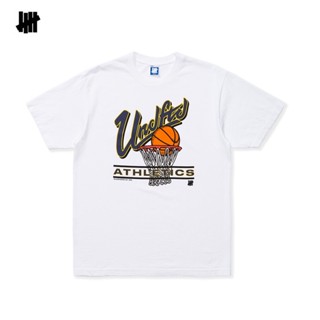 Undefeated เสื้อยืดแขนสั้น ผ้าฝ้ายแท้ พิมพ์ลาย Slam Dunk ทรงหลวม สไตล์สตรีท อเมริกัน แฟชั่นฤดูร้อน สําหรับคู่รัก 0716