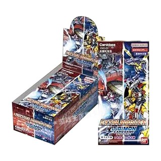 การ์ดอนิเมชั่น Digimon EXC-01 EXTRABOOSTER Bandai ของแท้ สไตล์จีน