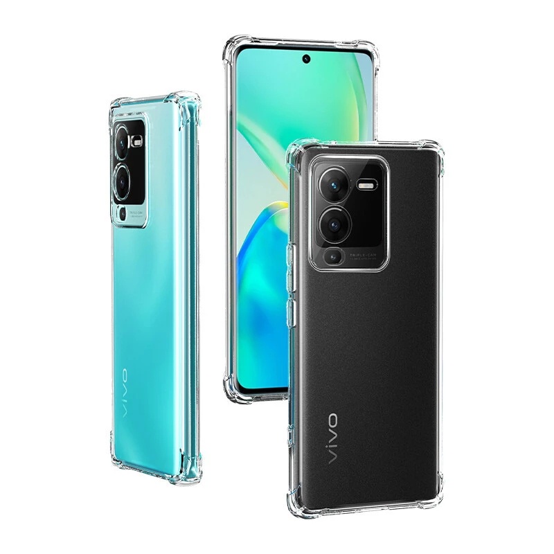 VIVO เคสใสกันกระแทก เคสใส Y18 Y03 Y27 4G Y27s Y17s Y36 5G Y100 Y35 Y16 Y02 Y02s Y22s Y22 Y33s Y21 Y21t Y33t Y20 Y20s G Y15s Y01 Y76 Y72 Y52 Y12a Y17 Y15 Y12 Y12s Y11 Y31 Y51 Y30 Y50 Y19 ขอบกันกระแทก แบบ