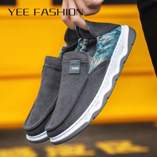 YEE Fashion รองเท้า ผ้าใบผู้ชาย ใส่สบาย สินค้ามาใหม่ แฟชั่น ธรรมดา เป็นที่นิยม ทำงานรองเท้าลำลอง 32z072816 ins ทันสมัย รุ่นใหม่ Comfortable D93D06I 37Z230910