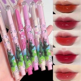 Sweet MINT ลิปสติก เนื้อเจลลี่ กันน้ํา ติดทนนาน 6 สี สําหรับผู้หญิง