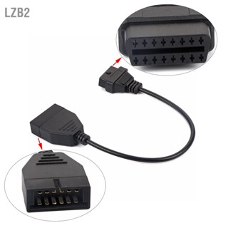 LZB2 สำหรับ GM OBD1 12 Pins ถึง OBD2 16 เครื่องมือวินิจฉัยสายเชื่อมต่ออะแดปเตอร์