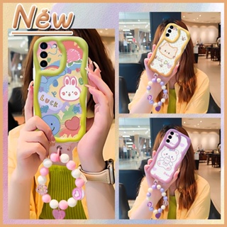 Soft originality Phone Case For Samsung Galaxy S21 Plus/S21+/SM-G996 flower romantic Love bracelet youth lovely