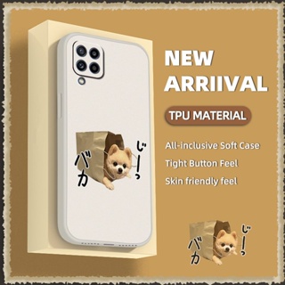 Skin-friendly feel Lens package Phone Case For Samsung Galaxy M32 India/SM-M325F Cartoon Solid color Lens bump protection