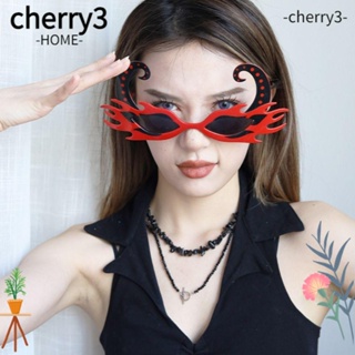 Cherry3 แว่นตาคอสเพลย์ รูปค้างคาว สีดํา สําหรับปาร์ตี้ฮาโลวีน