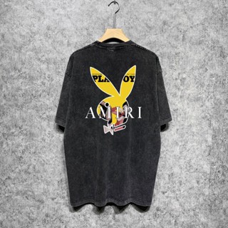 พร้อมส่ง AM--I Bunny Girl เสื้อยืดลําลอง ผ้าฝ้าย 100% แขนสั้น คอกลม พิมพ์ลาย 0801